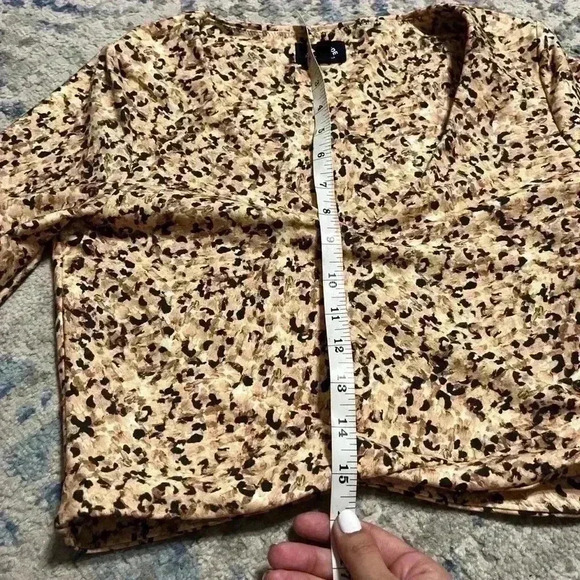 The upside x anthropologie safari saya top size small - Picture 4 of 6